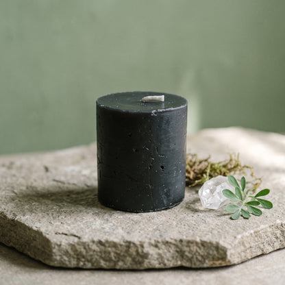Vela de Ruda Artesanal para Limpieza y Protección