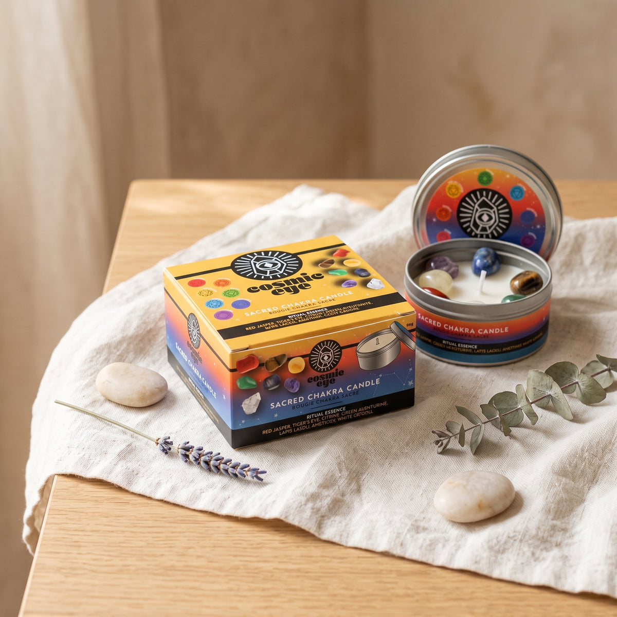 Vela 7 Chakras Cosmic Eye - Ritual Chakra Sagrado 90g