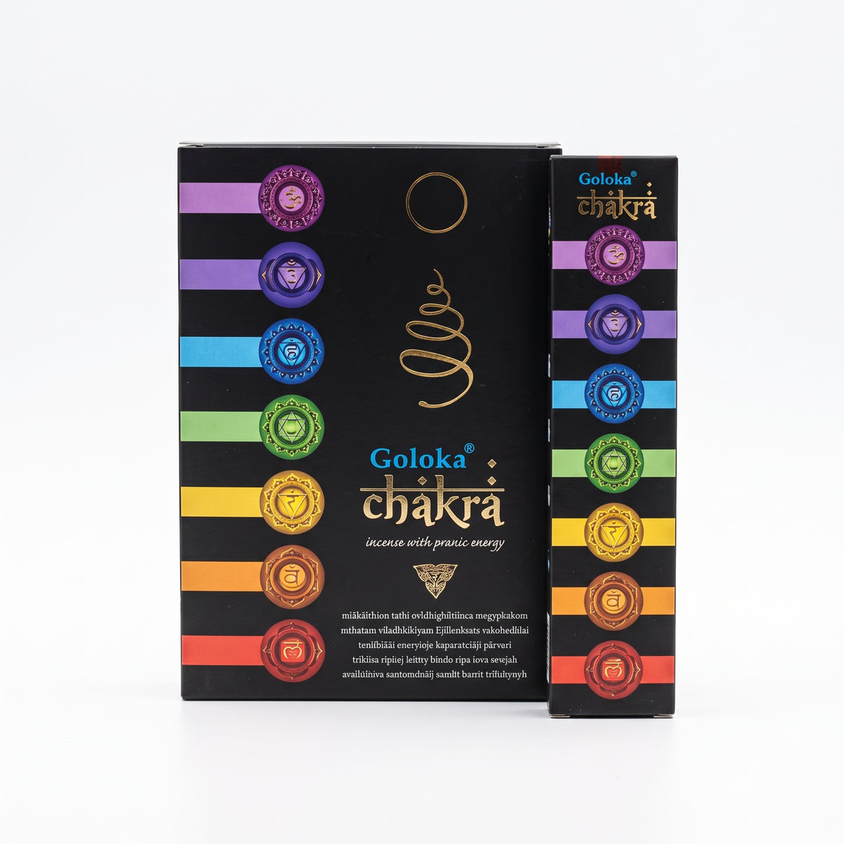 Incienso Goloka Chakra Black Series 15 g