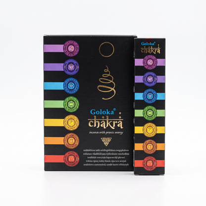 Incienso Goloka Chakra Black Series 15 g